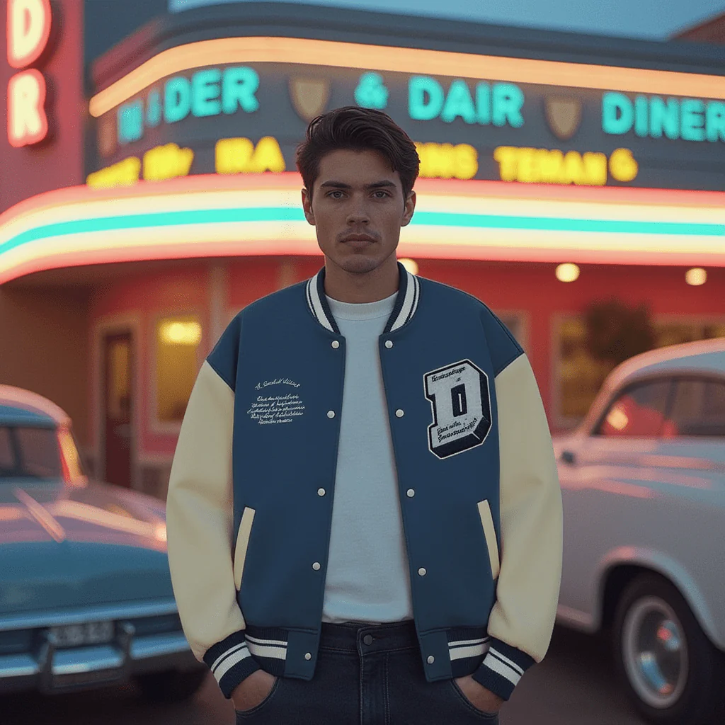 Bomber Jacket Varsity - Image 2