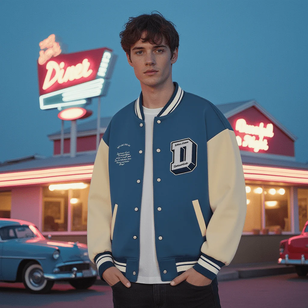 Bomber Jacket Varsity - Image 3