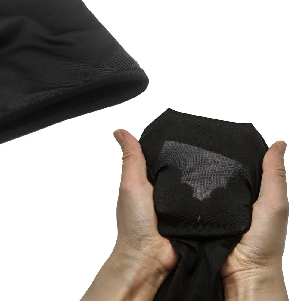 Cagoule Noir 2 Trous - Image 3