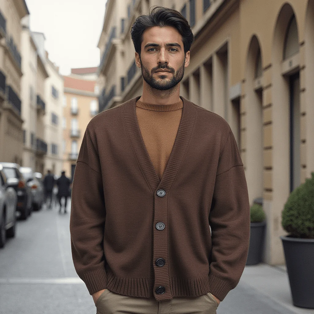 Cardigan Beige - Image 4