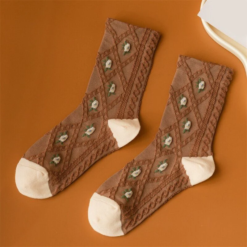 Chaussette Marron - Image 2