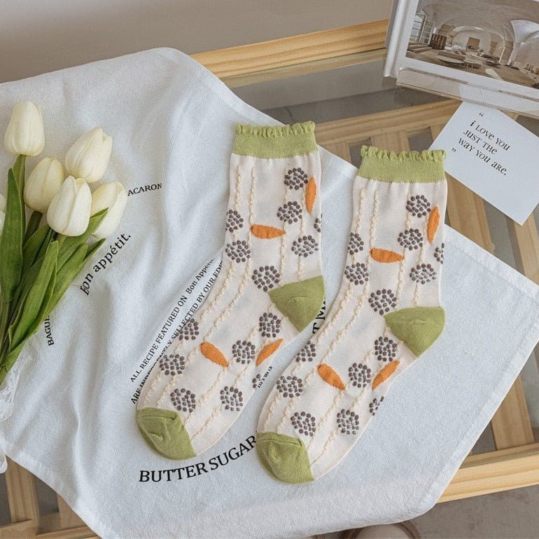 Chaussettes Fleurs - Image 3