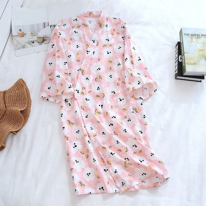 Chemise De Nuit Kimono - Image 4