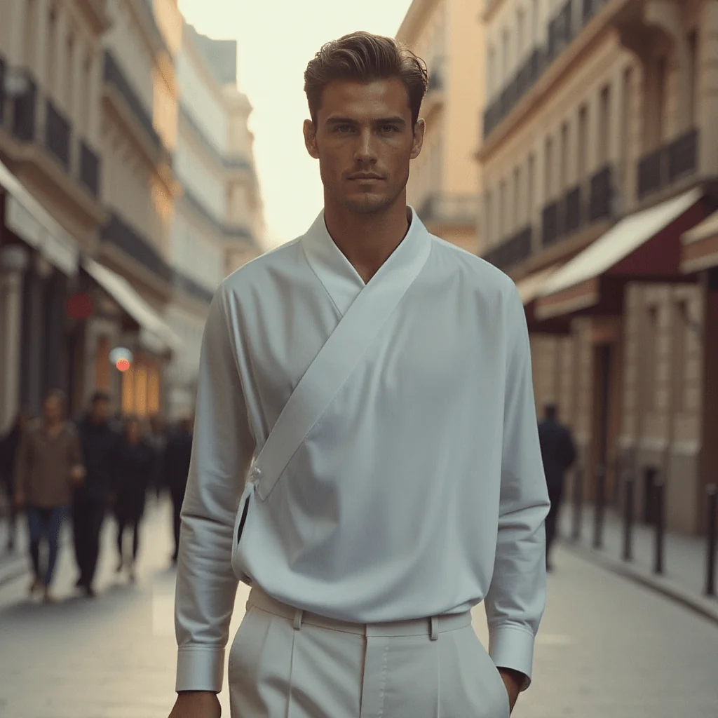Chemise Homme Asiatique