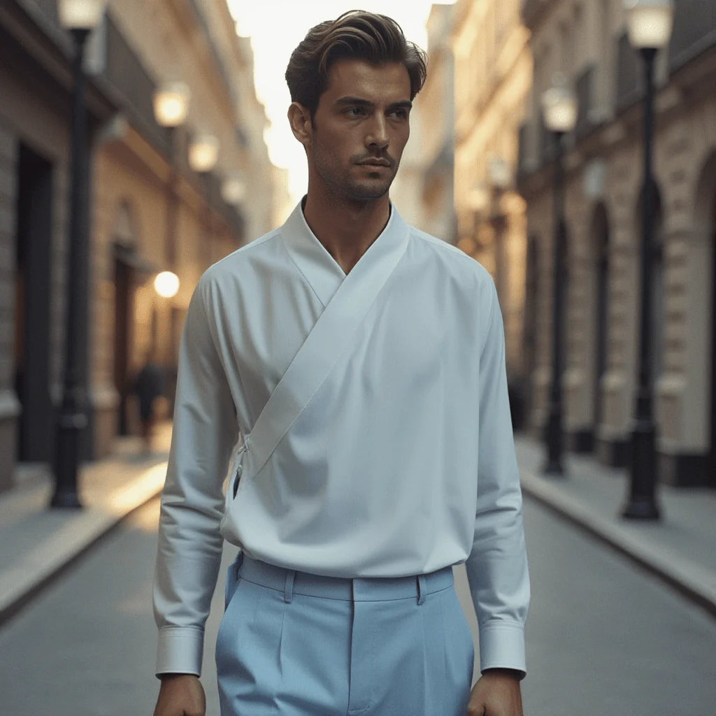 Chemise Homme Asiatique - Image 2