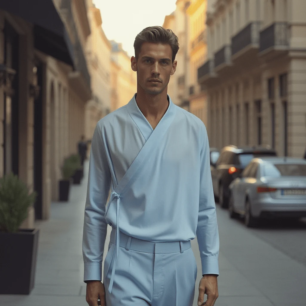 Chemise Homme Asiatique - Image 3