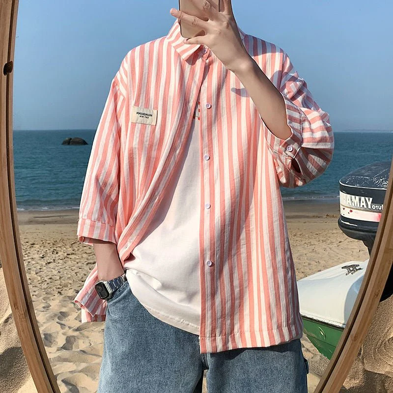Chemise Manche Courte Oversize - Image 4