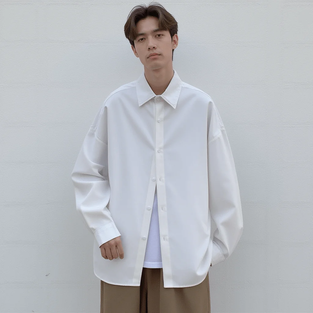 Chemise Oversize Blanche - Image 3