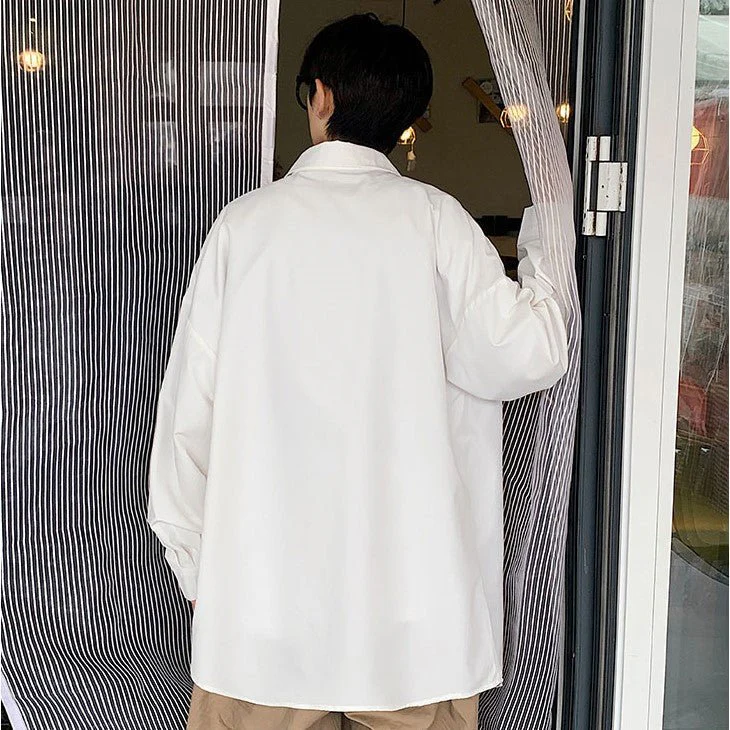 Chemise Oversize Blanche - Image 5