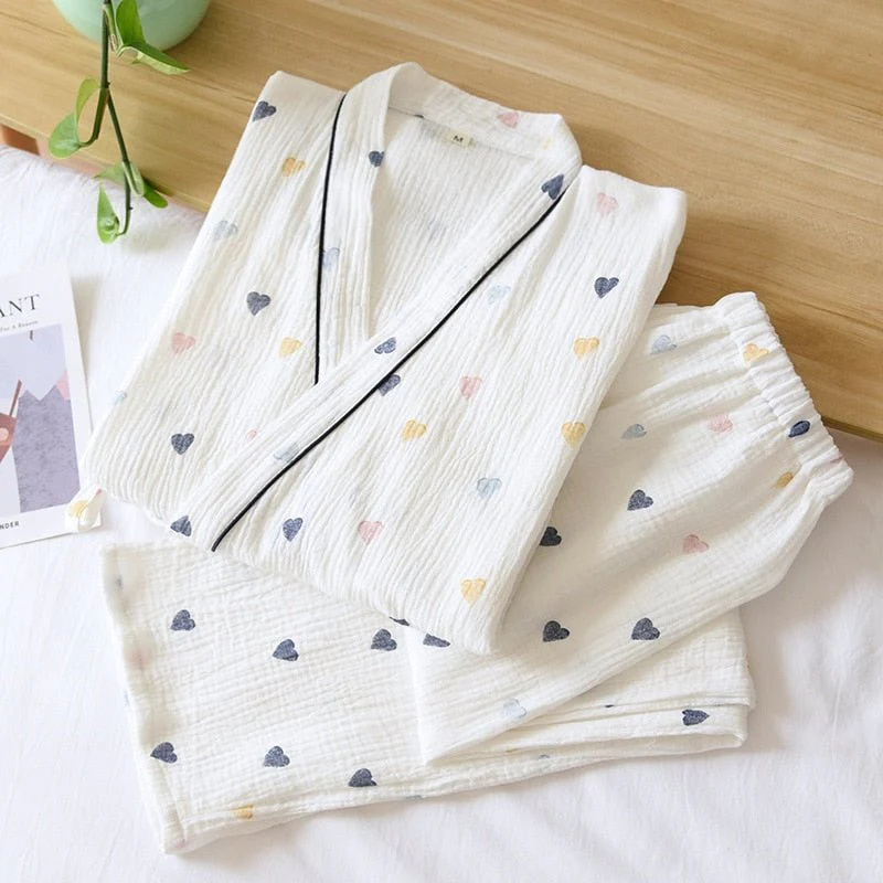 Ensemble Pyjama Femme Kimono - Image 10