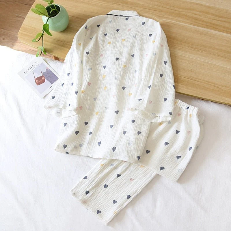 Ensemble Pyjama Femme Kimono - Image 4