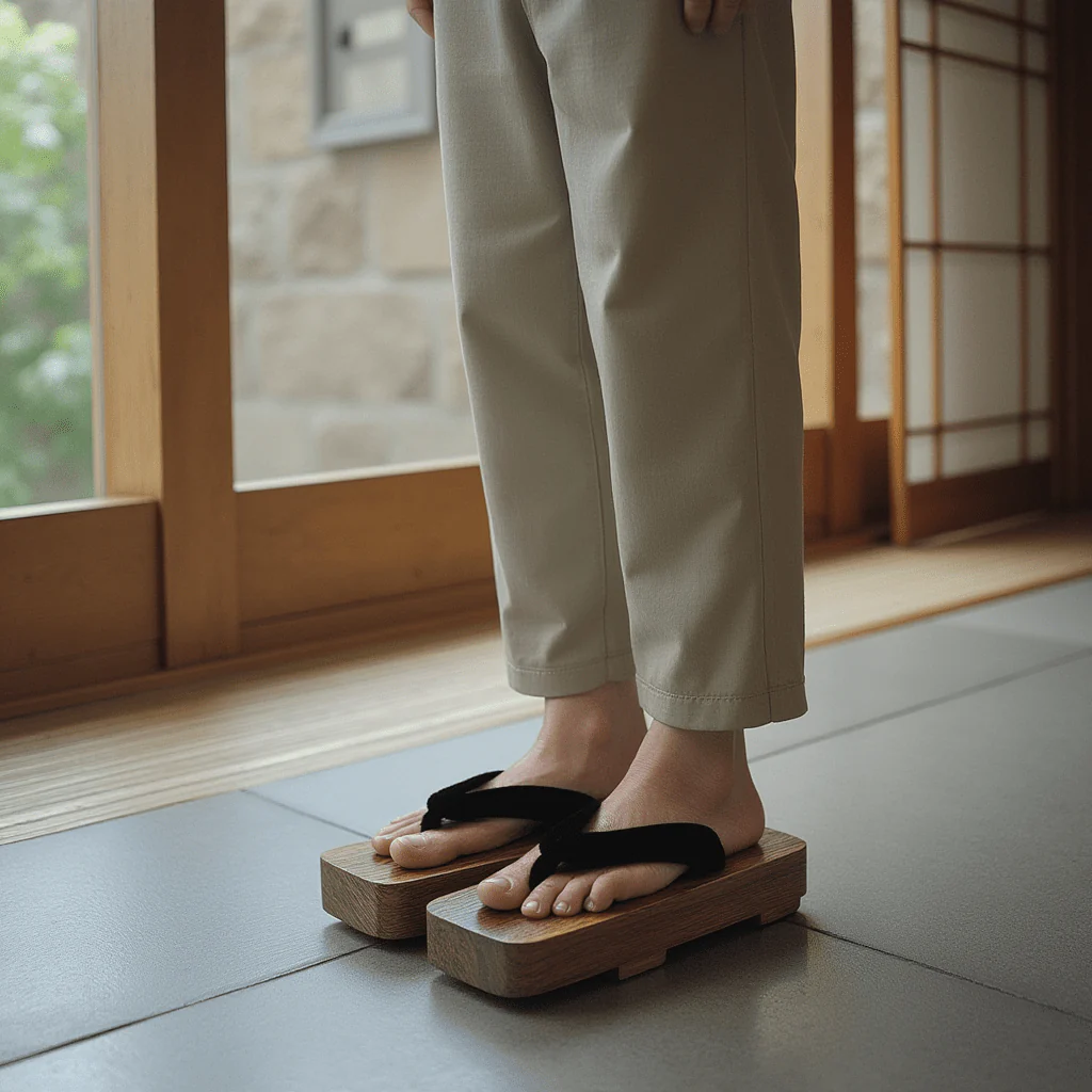 Geta Japonaise - Noir - Image 3