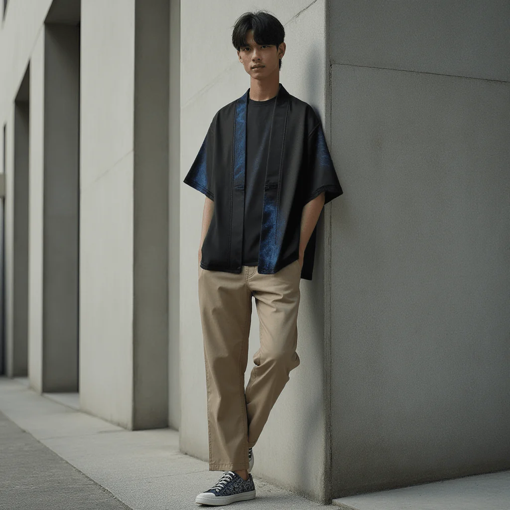 Haori Kimono Cardigan - Image 3