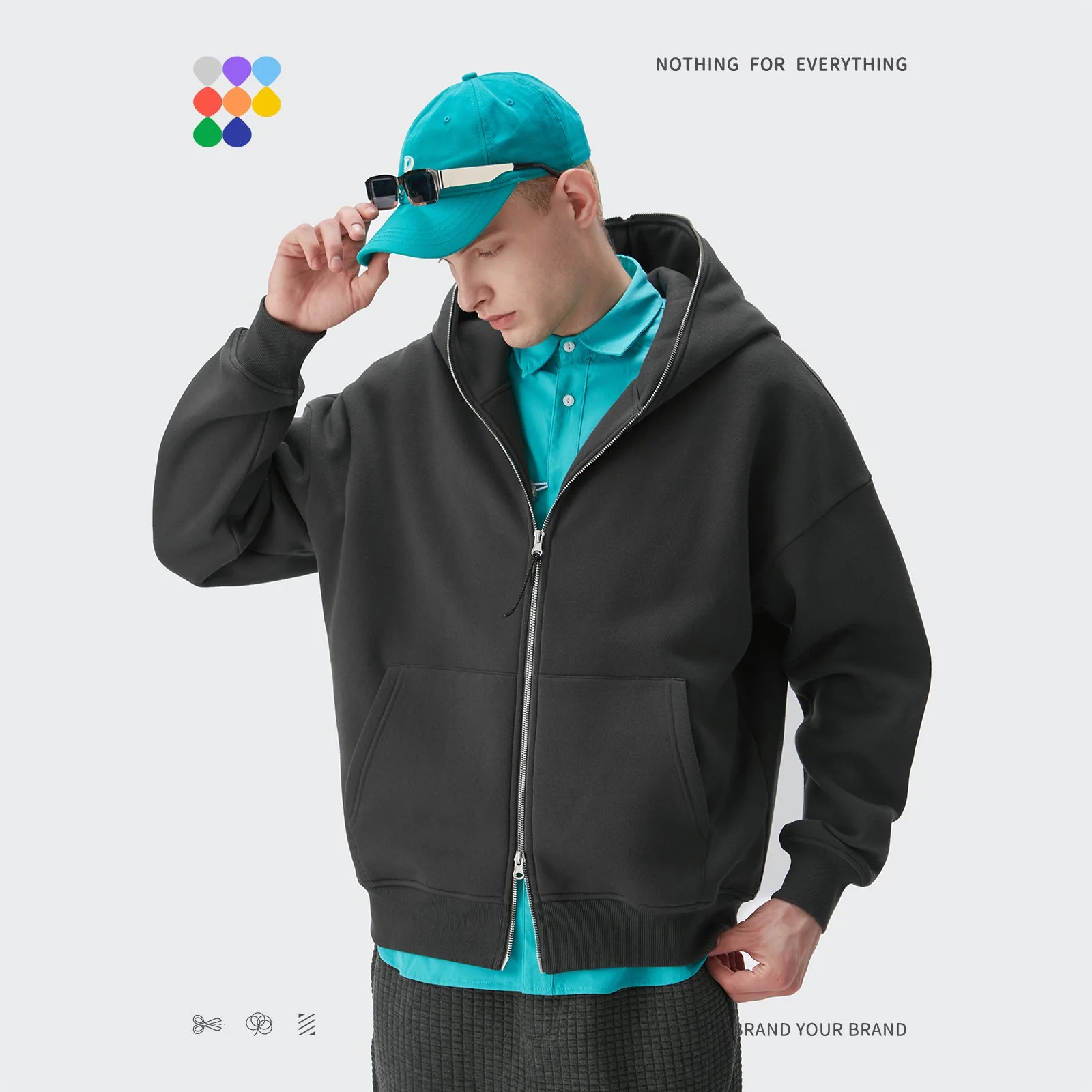 Hoodie Zip Up - Image 5