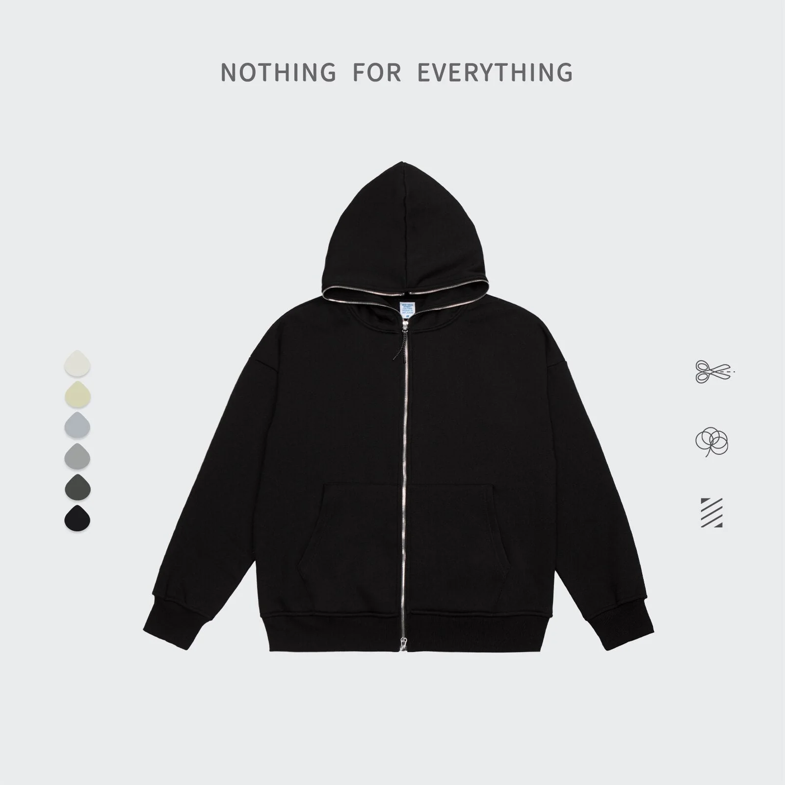 Hoodie Zip Up - Image 7