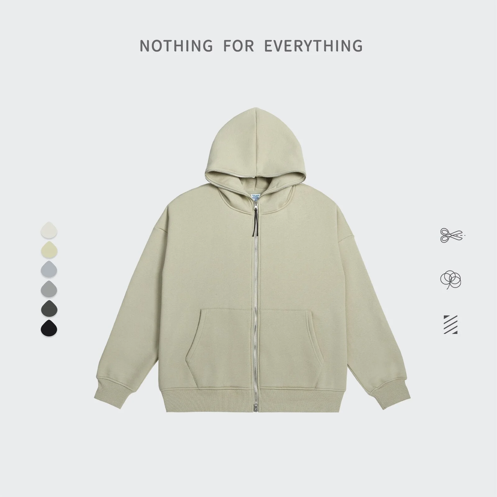 Hoodie Zip Up - Image 9