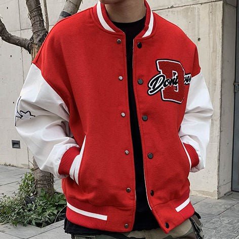 Jacket Universitaire Rouge - Image 10