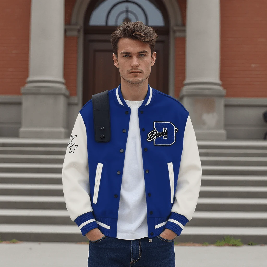 Jacket Universitaire Rouge - Image 4