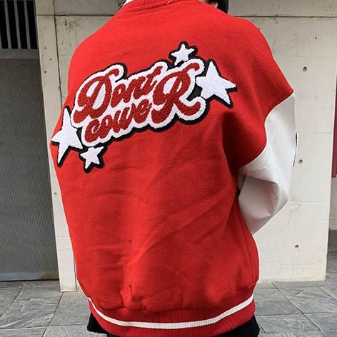 Jacket Universitaire Rouge - Image 8