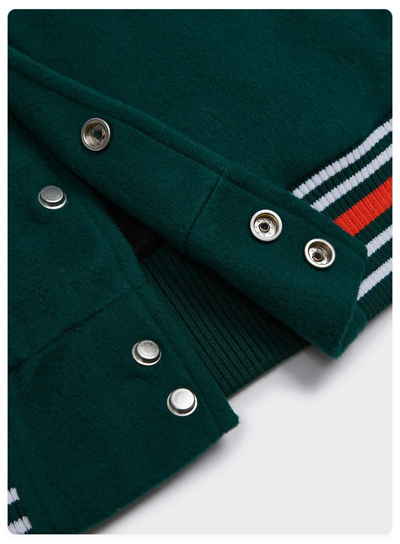 Jacket Varsity Verte - Image 11