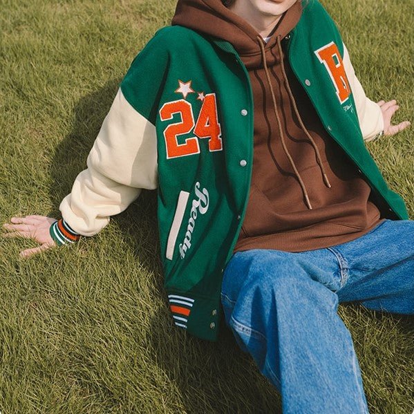 Jacket Varsity Verte - Image 5