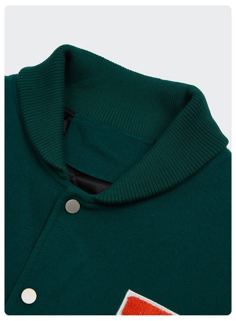 Jacket Varsity Verte - Image 7