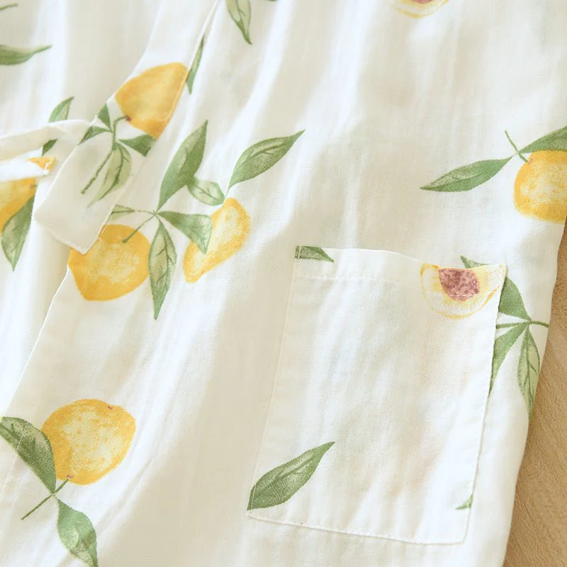 Jinbei Pour Femme en Coton - Image 9