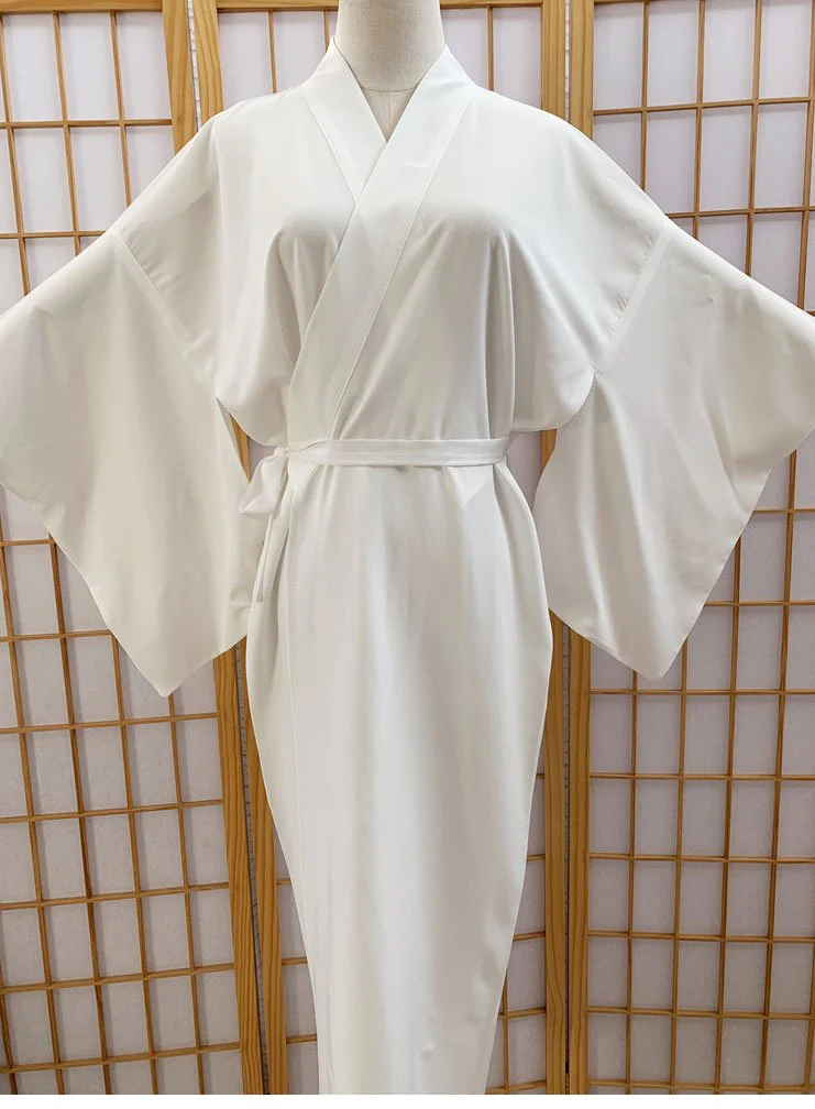 Kimono Japonais Blanc - Image 6