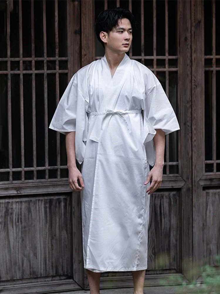 Kimono Japonais Homme D'Été - Image 8