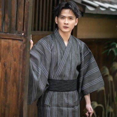 Kimono Japonais Homme Moderne - Image 5