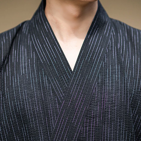Kimono Japonais Homme Moderne - Image 8