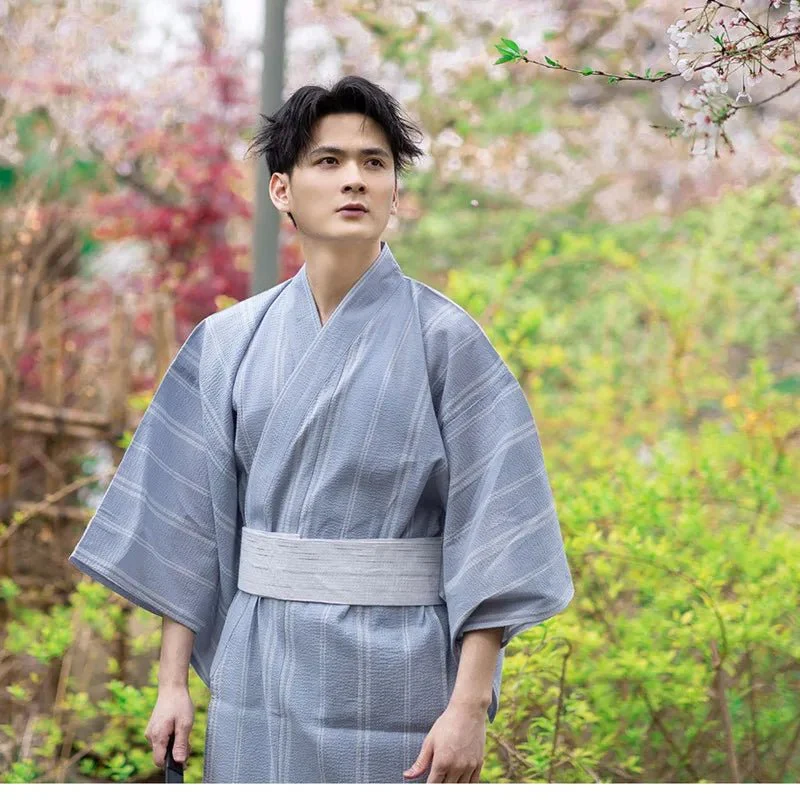 Kimono Japonais Yukata Homme - Image 4
