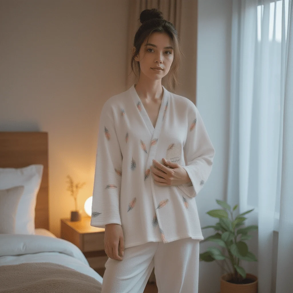 Kimono Pyjama Pour Femme - Image 3