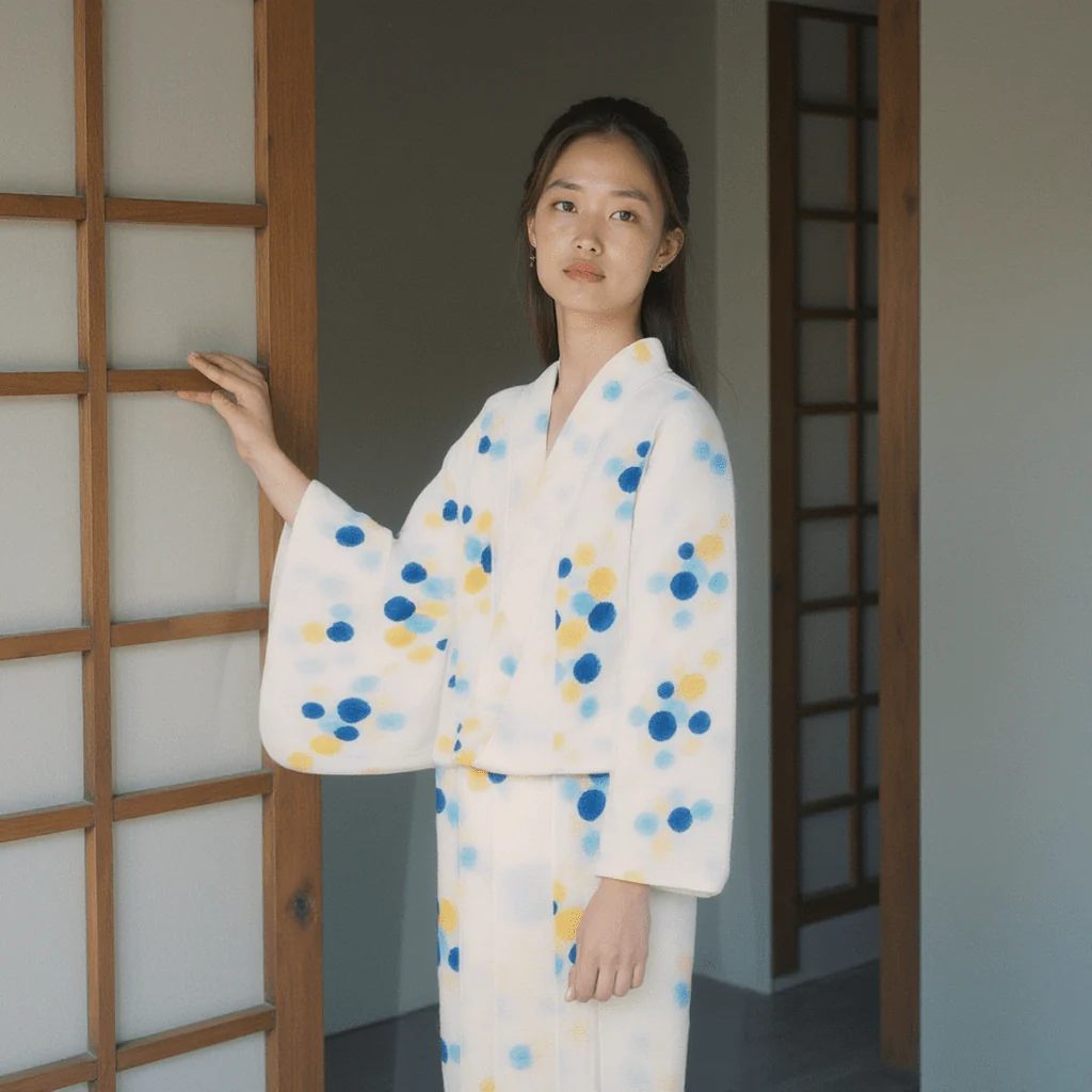Kimono Style Japonais Femme - Image 3