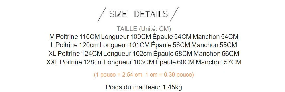 Manteau Casual Homme - Image 3
