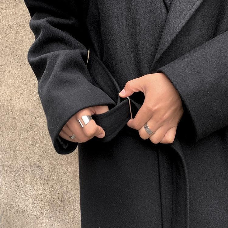 Manteau Long Homme Laine - Image 13