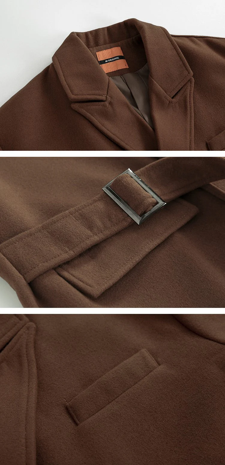 Manteau Long Homme Laine - Image 18
