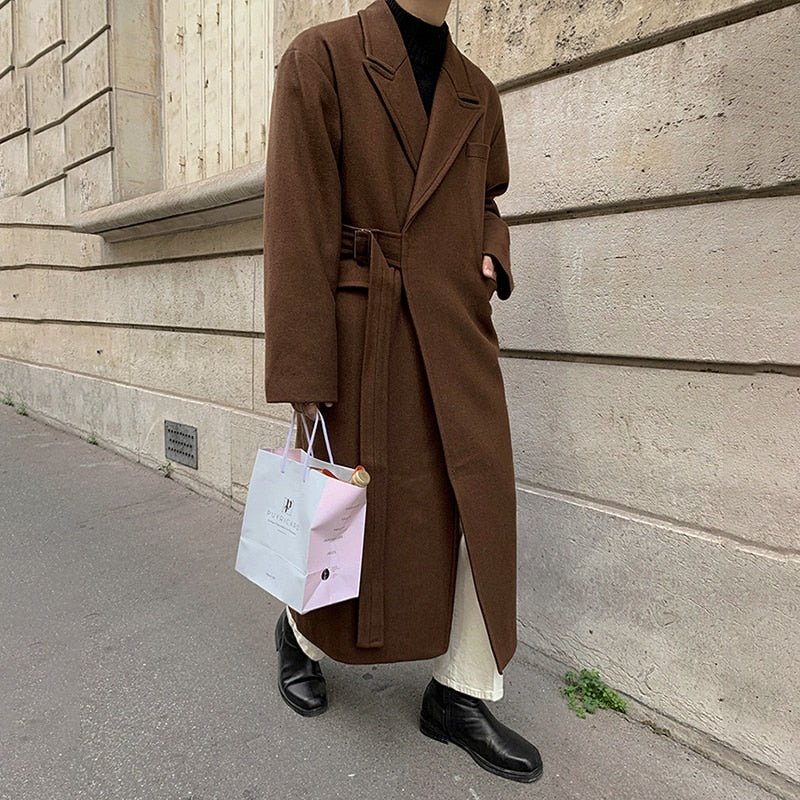 Manteau Long Homme Laine - Image 4