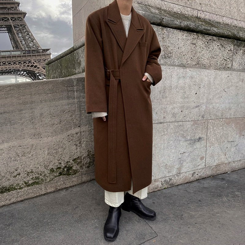Manteau Long Homme Laine - Image 9