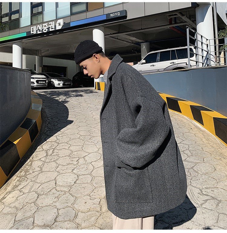 Manteau Long Oversize Homme - Image 10
