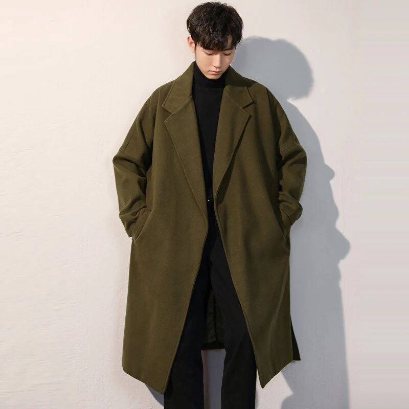 Manteau Vert Kaki Homme - Image 5