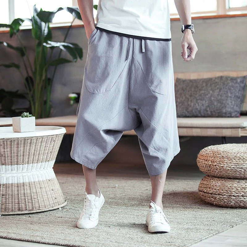 Pantacourt Brodé Homme - Image 5