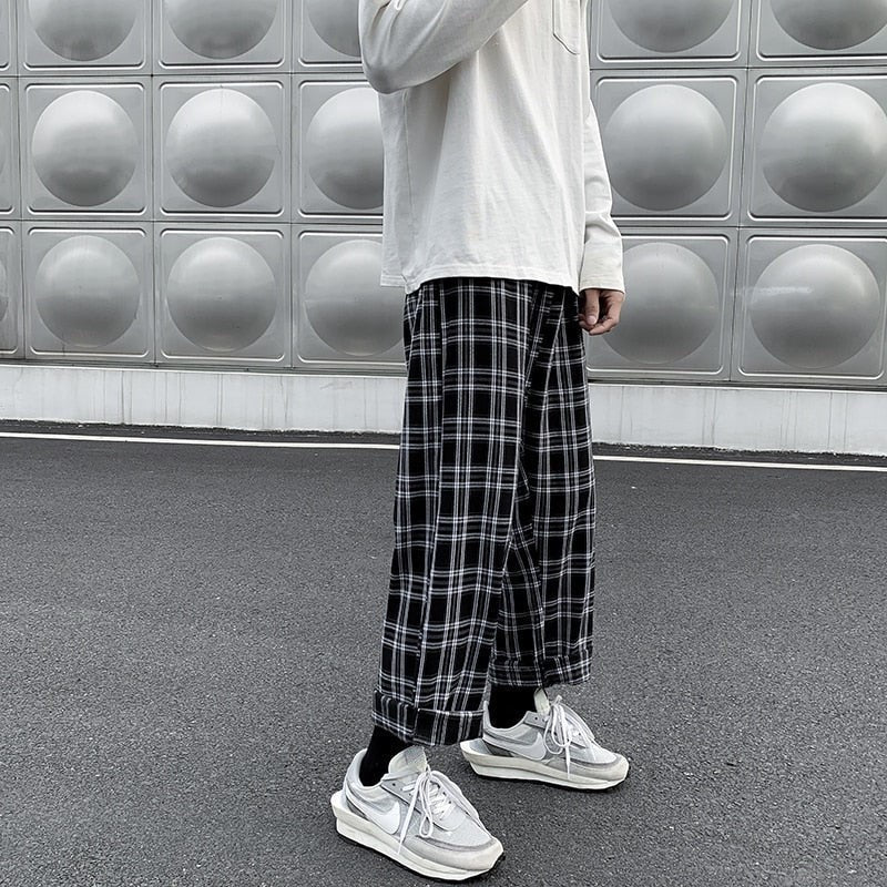 Pantalon à Carreau Noir - Image 3