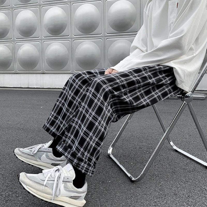 Pantalon à Carreau Noir - Image 5