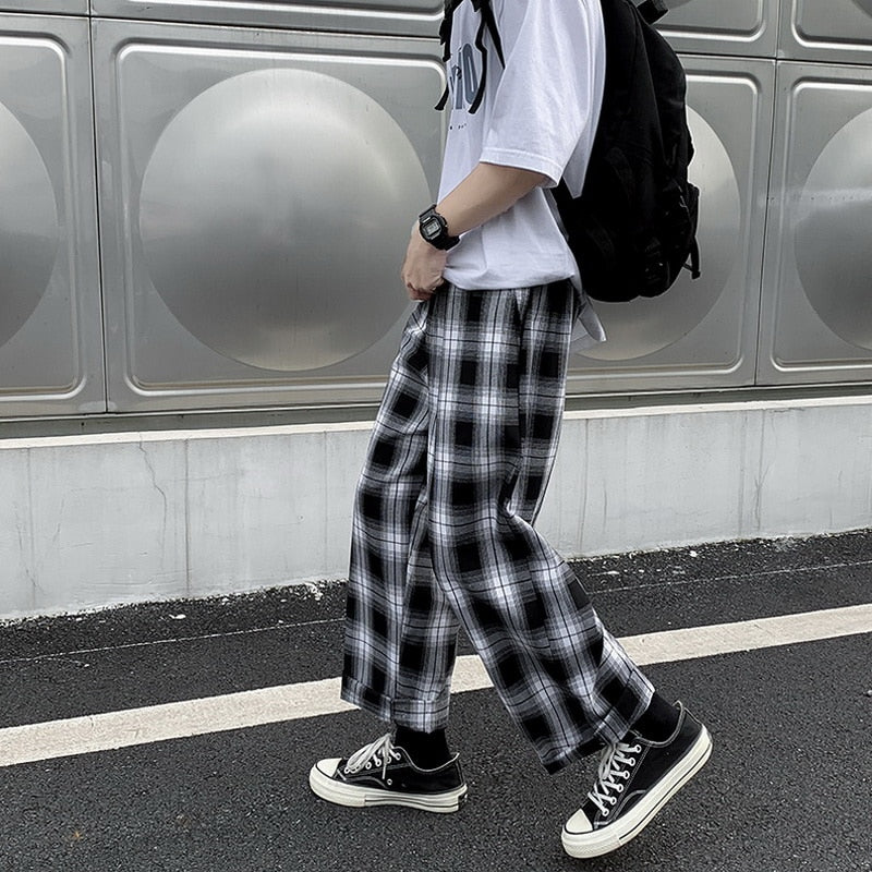 Pantalon à Carreau Noir - Image 7