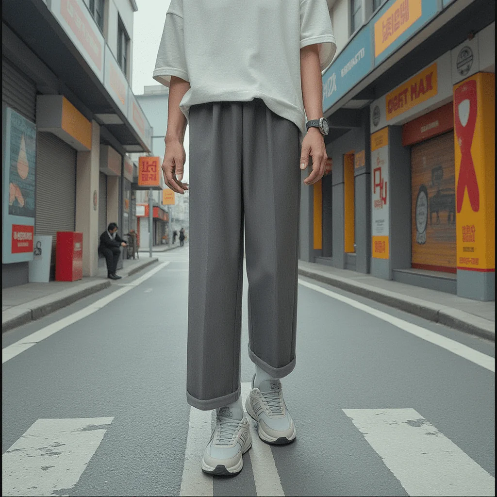 Pantalon Baggy Coréen - Image 3