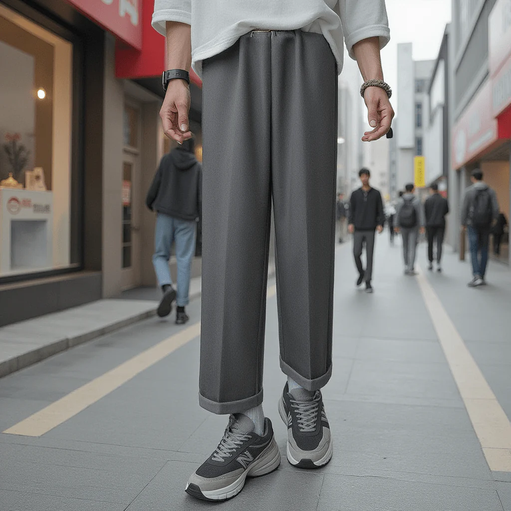 Pantalon Baggy Coréen - Image 4