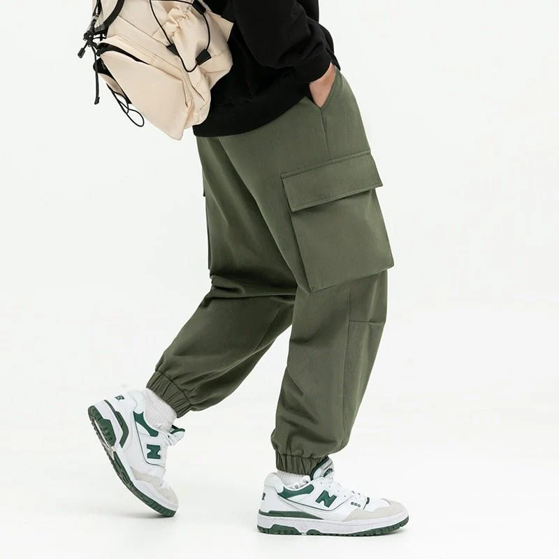 Pantalon Cargo Noir - Image 4