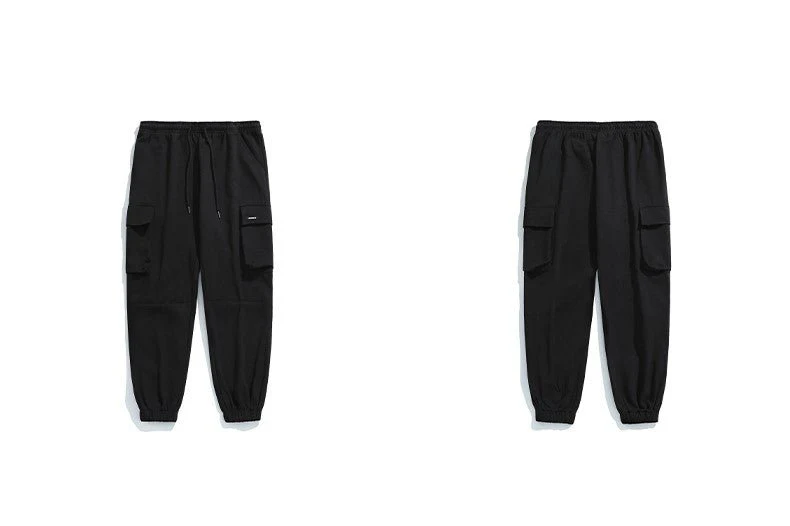 Pantalon Cargo Noir - Image 6
