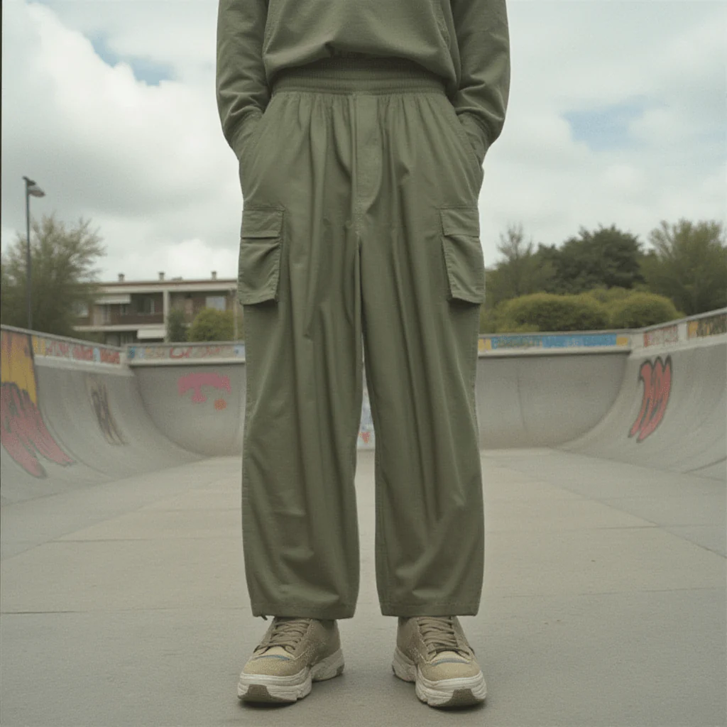 Pantalon Cargo Parachute - Image 3